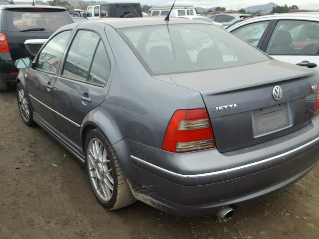 3VWSE69M25M014759 - 2005 VOLKSWAGEN JETTA GLI GRAY photo 3