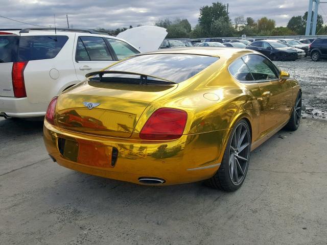 SCBCR63W15C028744 - 2005 BENTLEY CONTINENTA GOLD photo 4