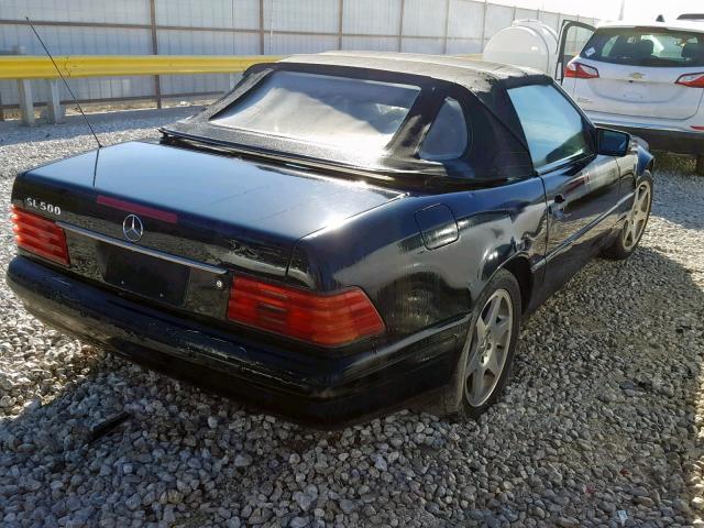 WDBFA67F6WF168153 - 1998 MERCEDES-BENZ SL500 BLACK photo 4