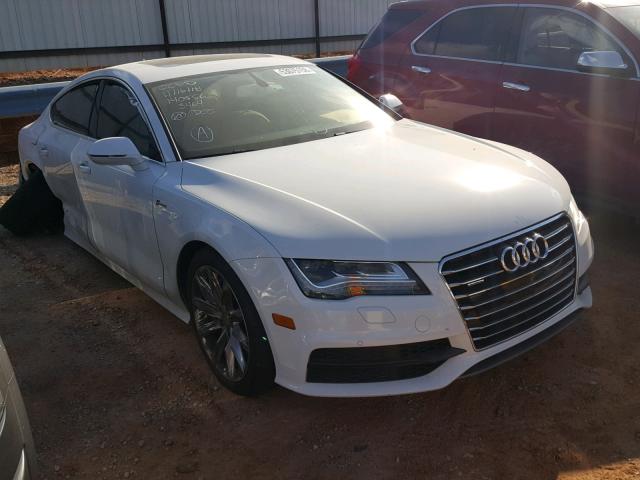 WAU2GAFC6DN123464 - 2013 AUDI A7 PRESTIG WHITE photo 1