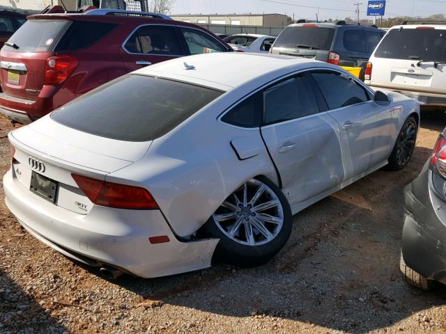 WAU2GAFC6DN123464 - 2013 AUDI A7 PRESTIG WHITE photo 4