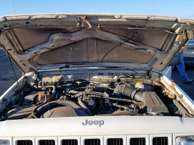 1J4FF78S0XL621877 - 1999 JEEP CHEROKEE L WHITE photo 7