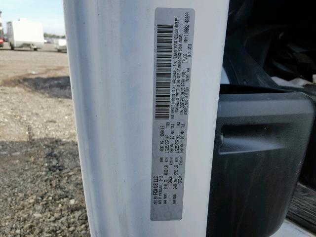 3C6TRVCG3KE510790 - 2019 RAM PROMASTER 白色 照片 10