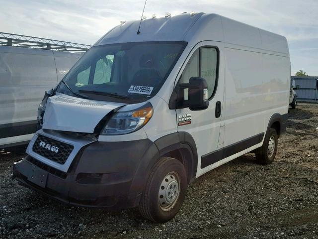 3C6TRVCG3KE510790 - 2019 RAM PROMASTER 白色 照片 2