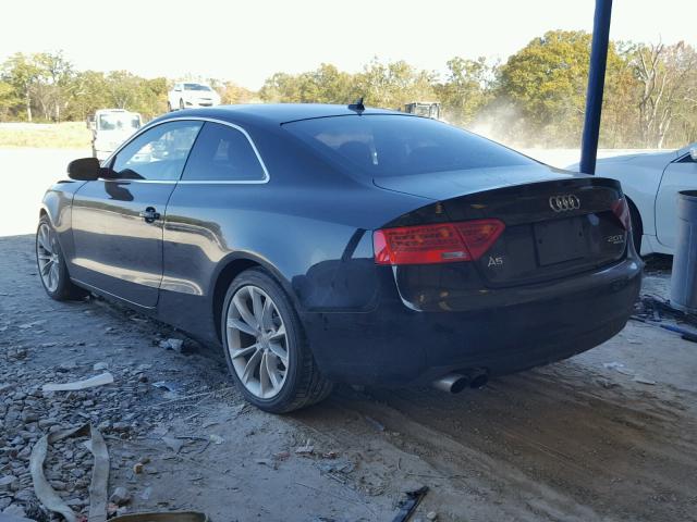 WAULFAFR2DA033294 - 2013 AUDI A5 PREMIUM BLACK photo 3