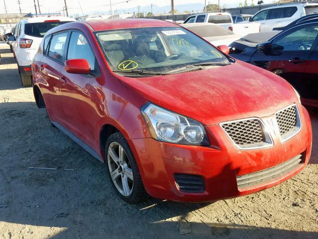 5Y2SP67069Z464061 - 2009 PONTIAC VIBE RED photo 1