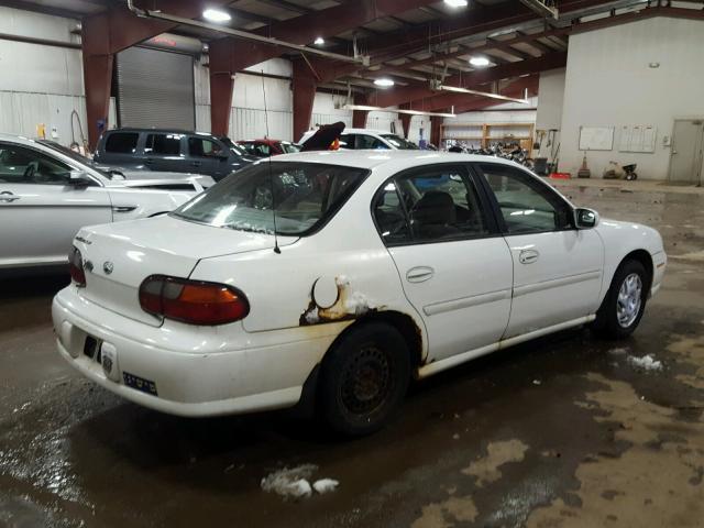 1G1NE52M3X6159308 - 1999 CHEVROLET MALIBU LS 白色 照片 4