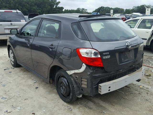 2T1KU40E09C053266 - 2009 TOYOTA COROLLA MA GRAY photo 3