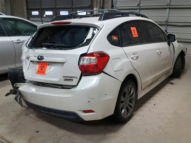 JF1GPAS61EH290233 - 2014 SUBARU IMPREZA SP WHITE photo 4