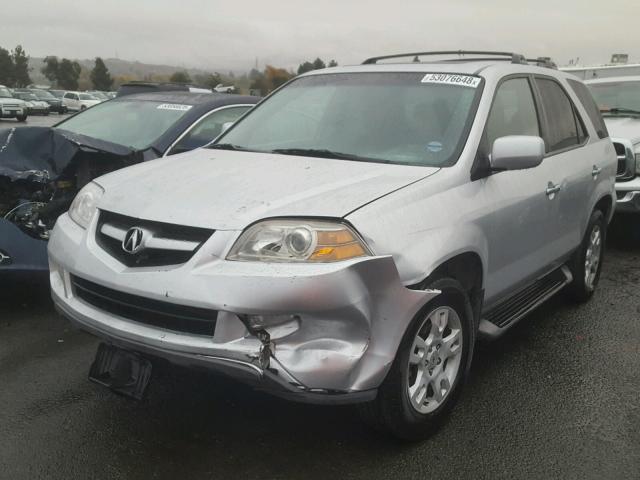 2HNYD18925H544724 - 2005 ACURA MDX TOURIN SILVER photo 2