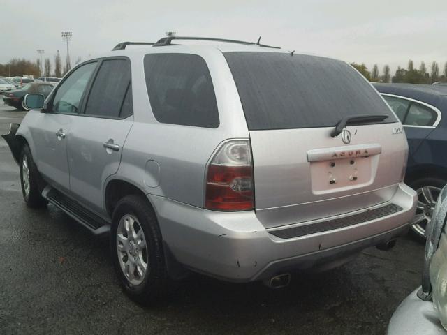 2HNYD18925H544724 - 2005 ACURA MDX TOURIN SILVER photo 3