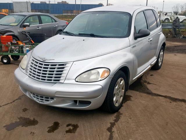 3C4FY48B74T305987 - 2004 CHRYSLER PT CRUISER WHITE photo 2