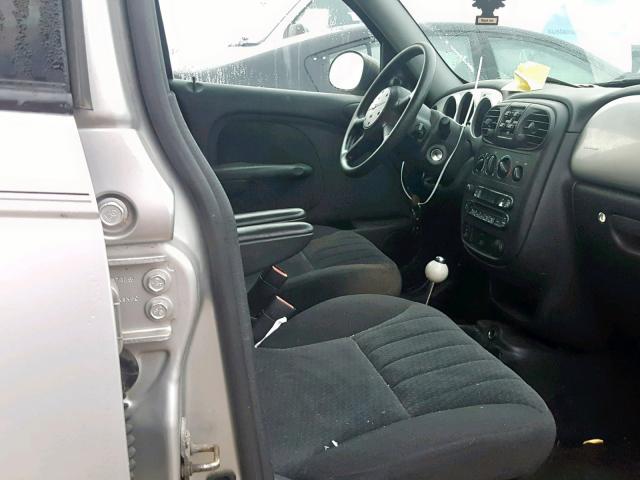 3C4FY48B74T305987 - 2004 CHRYSLER PT CRUISER WHITE photo 5