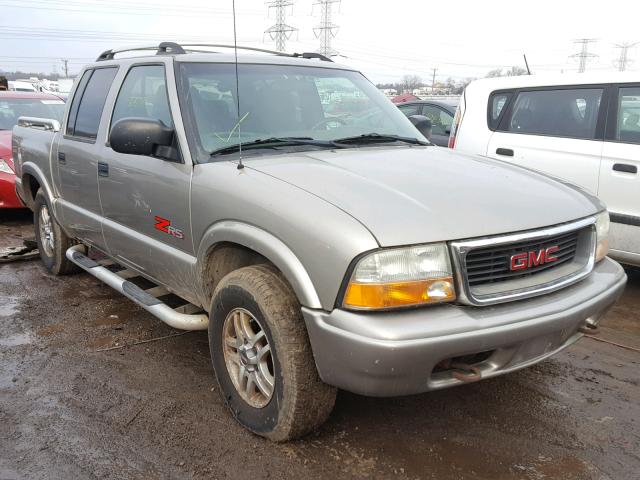 1GTDT13W02K208370 - 2002 GMC SONOMA TAN photo 1