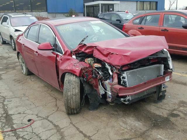 1G4PR5SK8D4224904 - 2013 BUICK VERANO CON RED photo 1