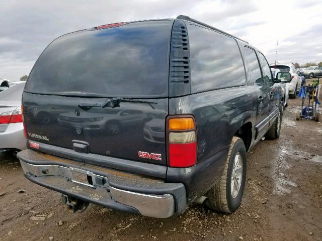 3GKEC16Z15G153941 - 2005 GMC YUKON XL C BLACK photo 4