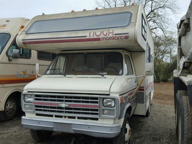 2GBJG31KXK4106712 - 1989 CHEVROLET G30 BEIGE photo 2