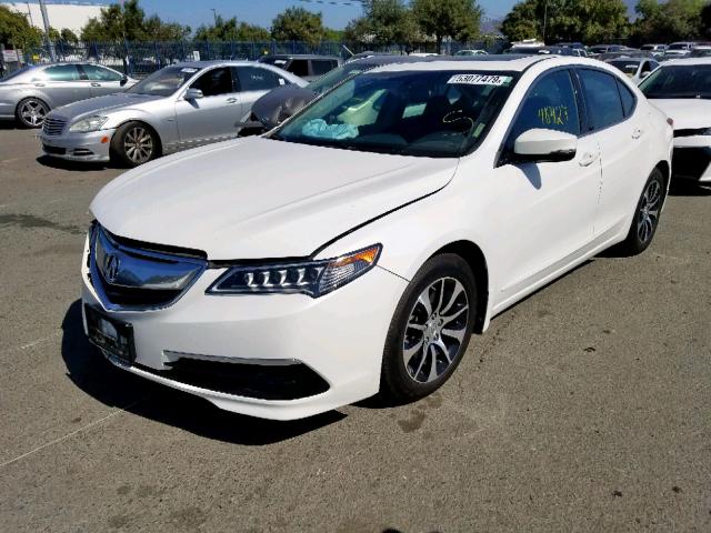 19UUB1F34HA003378 - 2017 ACURA TLX WHITE photo 2