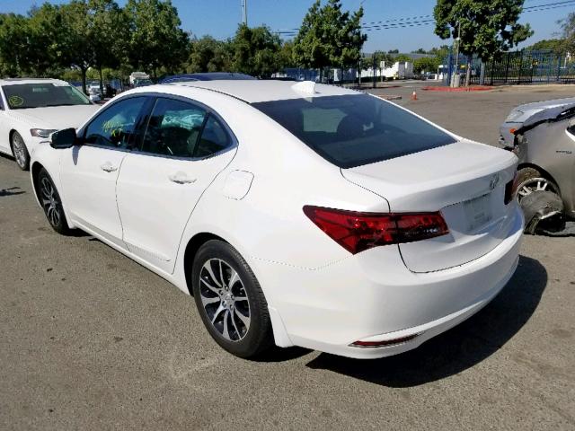 19UUB1F34HA003378 - 2017 ACURA TLX WHITE photo 3