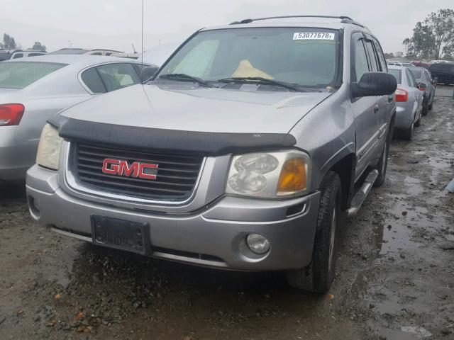 1GKDT13S842333301 - 2004 GMC ENVOY GRAY photo 2