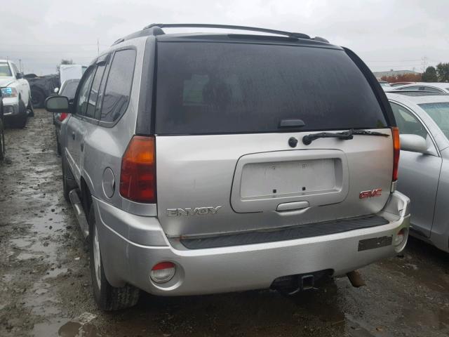 1GKDT13S842333301 - 2004 GMC ENVOY GRAY photo 3