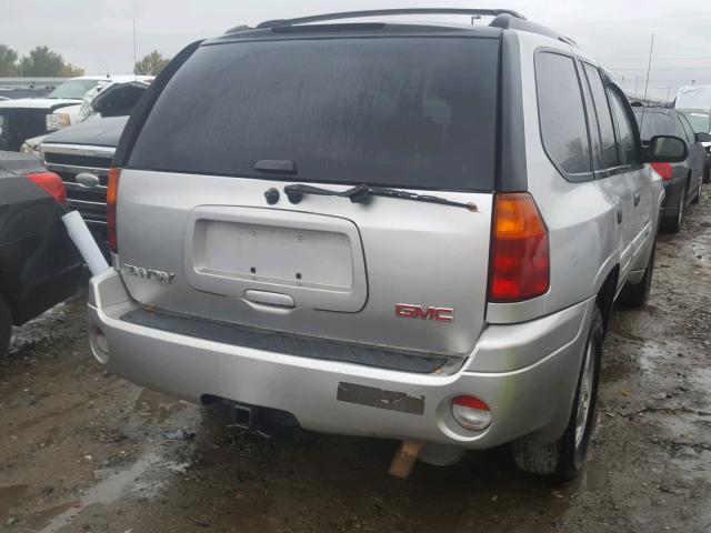 1GKDT13S842333301 - 2004 GMC ENVOY GRAY photo 4