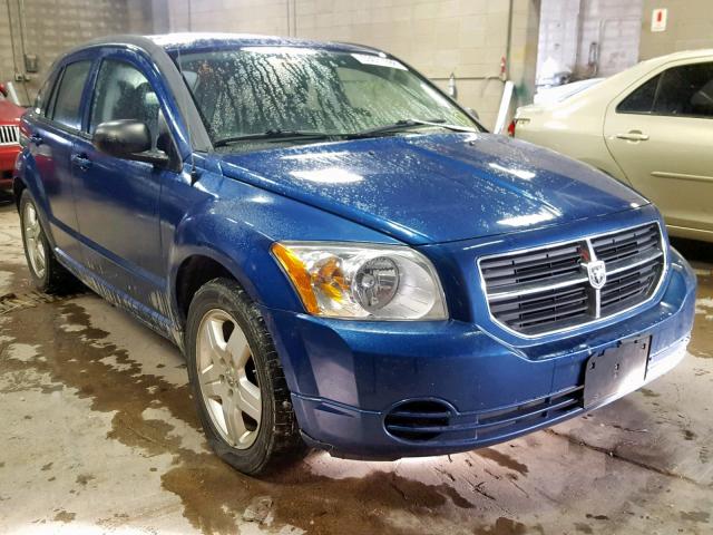 1B3HB48C79D163948 - 2009 DODGE CALIBER SX BLUE photo 1