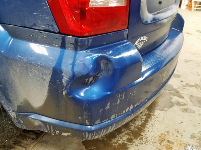 1B3HB48C79D163948 - 2009 DODGE CALIBER SX BLUE photo 9