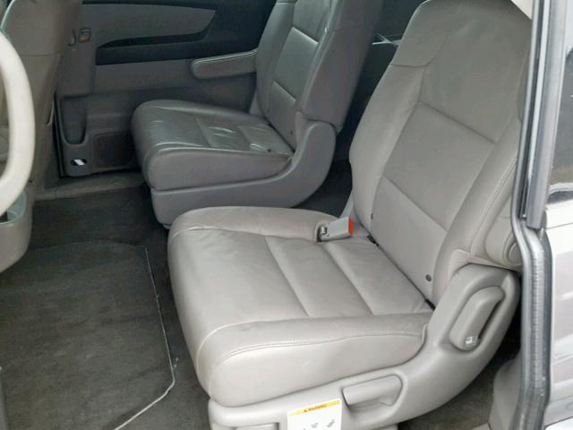 5FNRL5H97BB009555 - 2011 HONDA ODYSSEY TO GRAY photo 6