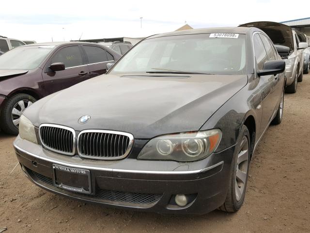 WBAHL83546DT02454 - 2006 BMW 750 I BLACK photo 2