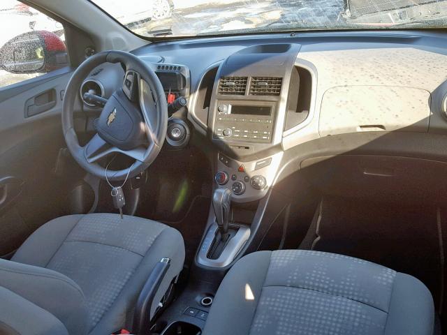 1G1JA5SH7G4157571 - 2016 CHEVROLET SONIC LS 红色 照片 9