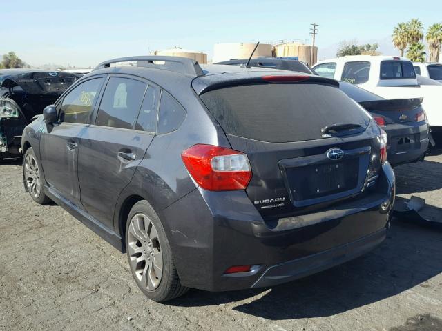 JF1GPAL62D2884250 - 2013 SUBARU IMPREZA SP GRAY photo 3