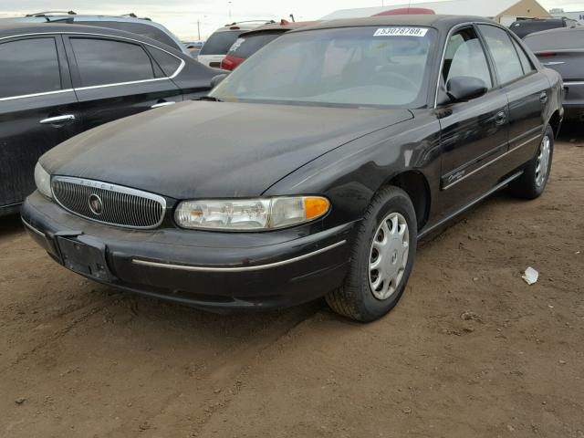 2G4WS52J511143969 - 2001 BUICK CENTURY CU BLACK photo 2