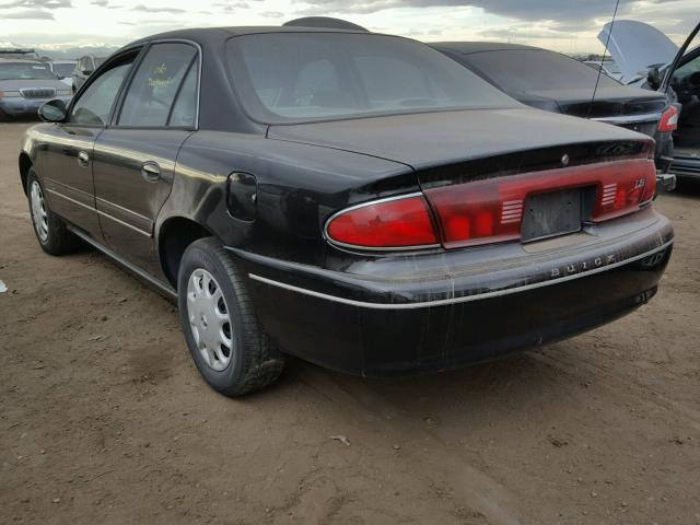 2G4WS52J511143969 - 2001 BUICK CENTURY CU BLACK photo 3