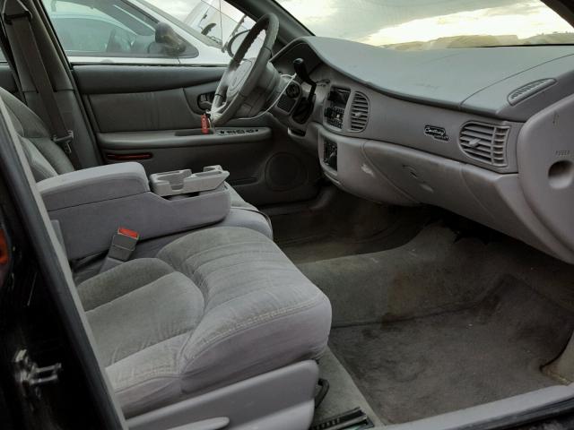 2G4WS52J511143969 - 2001 BUICK CENTURY CU BLACK photo 5