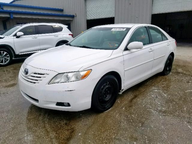 4T4BE46K19R121816 - 2009 TOYOTA CAMRY BASE WHITE photo 2