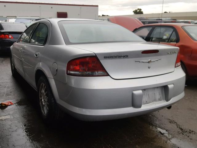 1C3EL56R45N652750 - 2005 CHRYSLER SEBRING TO SILVER photo 3