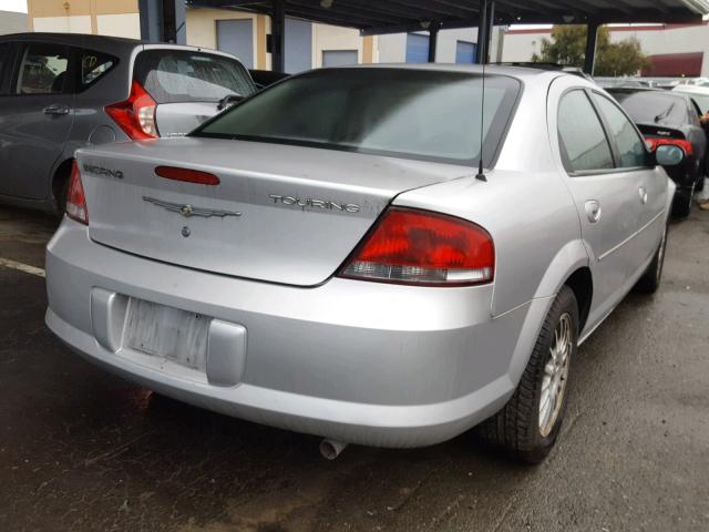 1C3EL56R45N652750 - 2005 CHRYSLER SEBRING TO SILVER photo 4