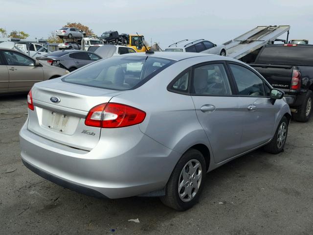 3FADP4AJ5BM207632 - 2011 FORD FIESTA S SILVER photo 4