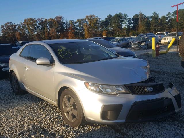 KNAFU6A22B5430410 - 2011 KIA FORTE EX SILVER photo 1