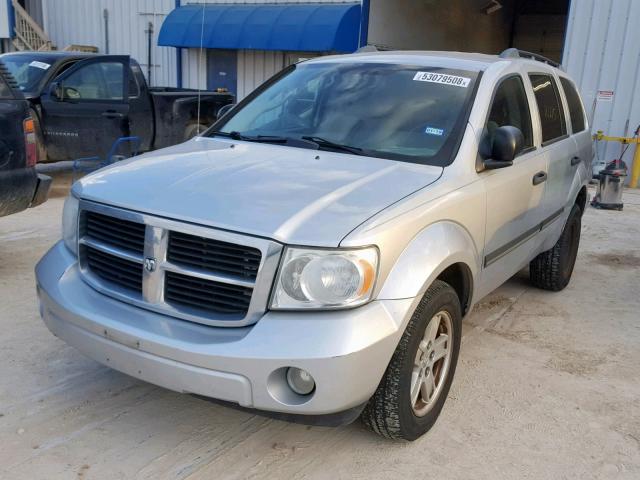 1D8HD48P77F507857 - 2007 DODGE DURANGO SL SILVER photo 2