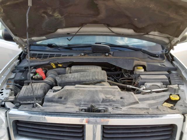 1D8HD48P77F507857 - 2007 DODGE DURANGO SL SILVER photo 7