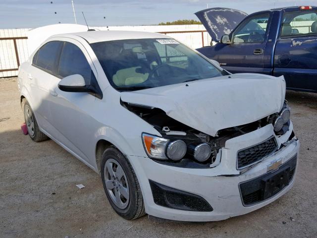 1G1JA5SH0G4132107 - 2016 CHEVROLET SONIC LS 白色 照片 1