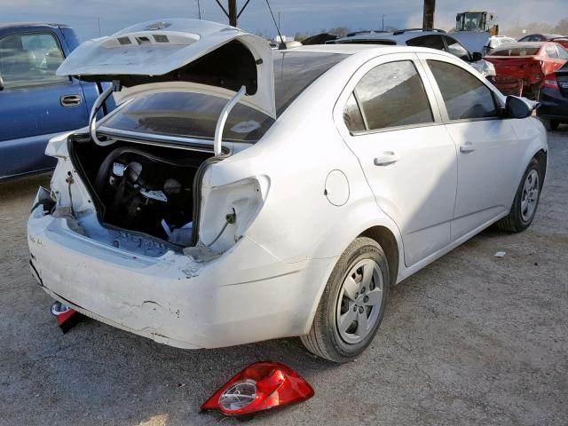 1G1JA5SH0G4132107 - 2016 CHEVROLET SONIC LS 白色 照片 4