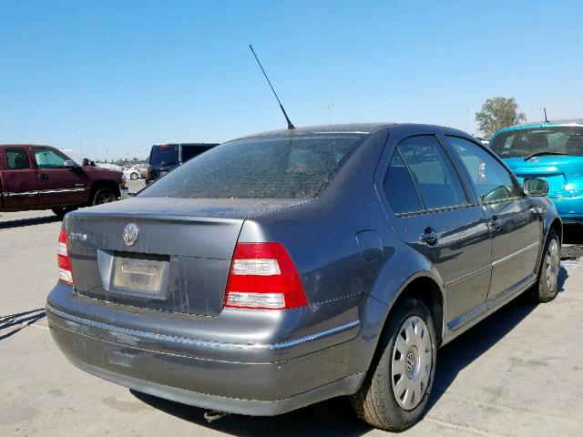 3VWRA69M64M086721 - 2004 VOLKSWAGEN JETTA GL GRAY photo 4