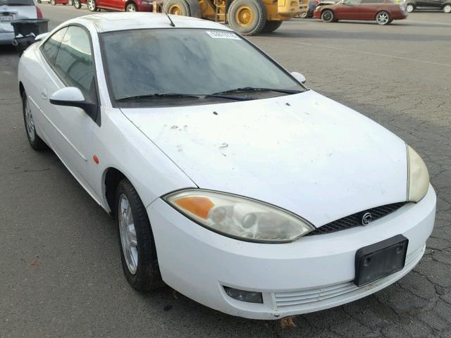 1ZWFT61L015604433 - 2001 MERCURY COUGAR V6 WHITE photo 1