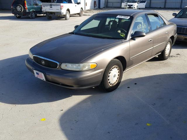 2G4WS52J841208821 - 2004 BUICK CENTURY CU BROWN photo 2