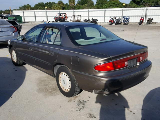 2G4WS52J841208821 - 2004 BUICK CENTURY CU BROWN photo 3