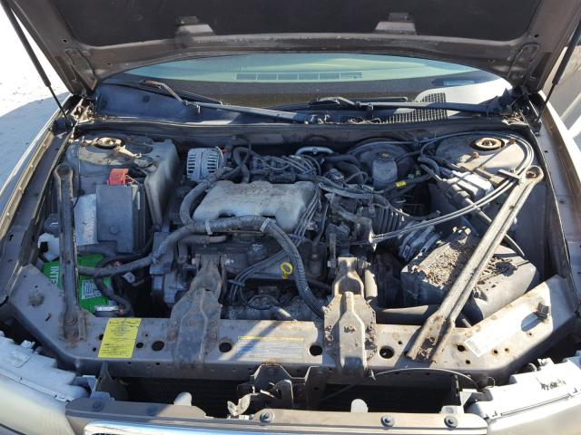 2G4WS52J841208821 - 2004 BUICK CENTURY CU BROWN photo 7