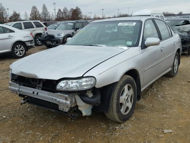 1G1NE52J22M572508 - 2002 CHEVROLET MALIBU LS 银色 照片 2